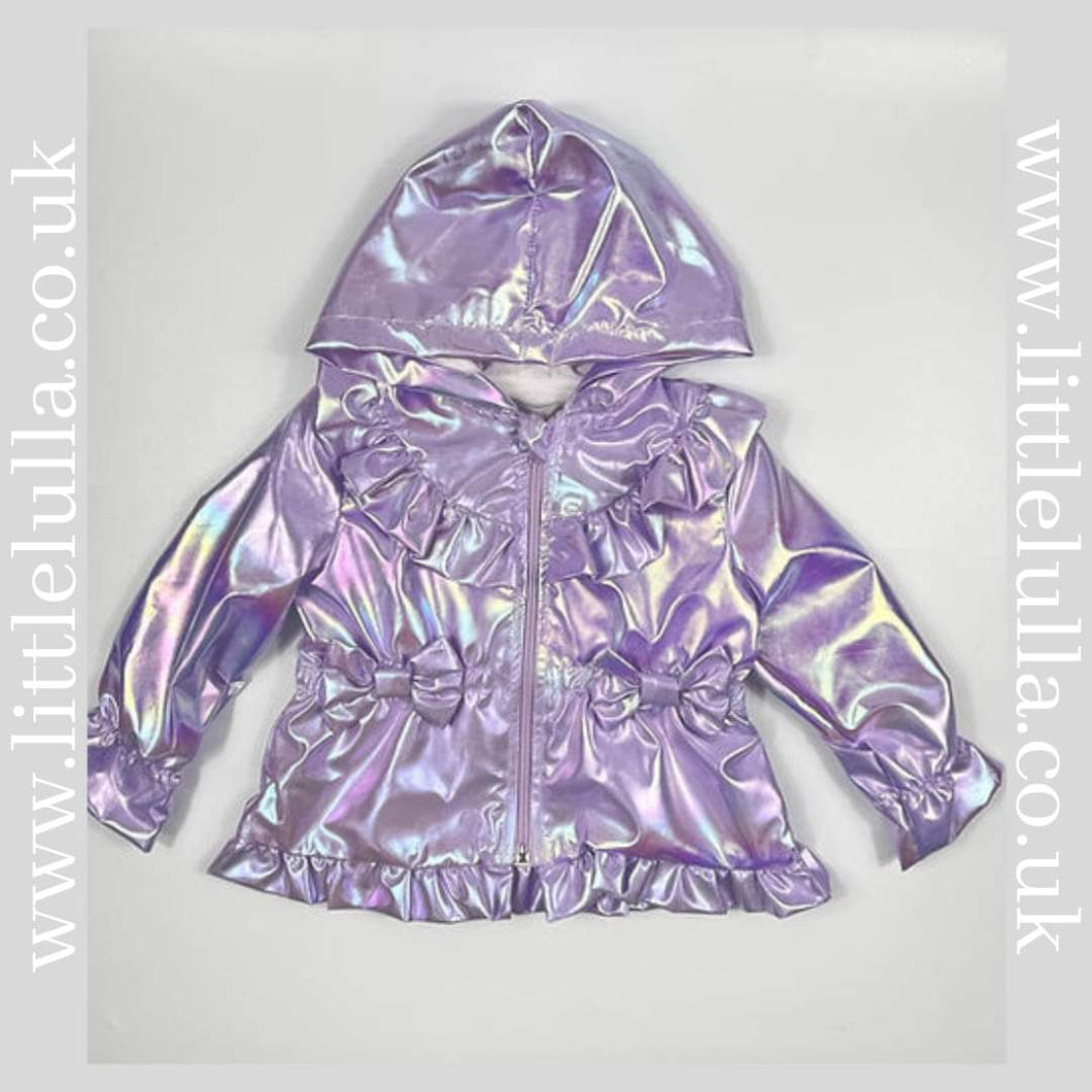 Lilac Pearlised Summer Coat