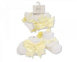 Lemon Lace Socks