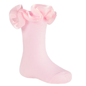 Pink Tutu Frill Socks