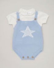 Load image into Gallery viewer, Star Dungaree Romper
