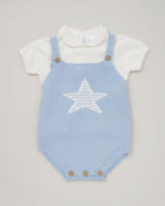 Star Dungaree Romper