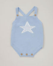 Load image into Gallery viewer, Star Dungaree Romper
