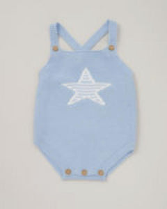 Star Dungaree Romper